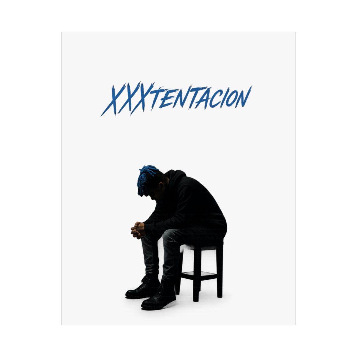 XXXTentacion 17 Album Poster | Minimalist Wall Art Print