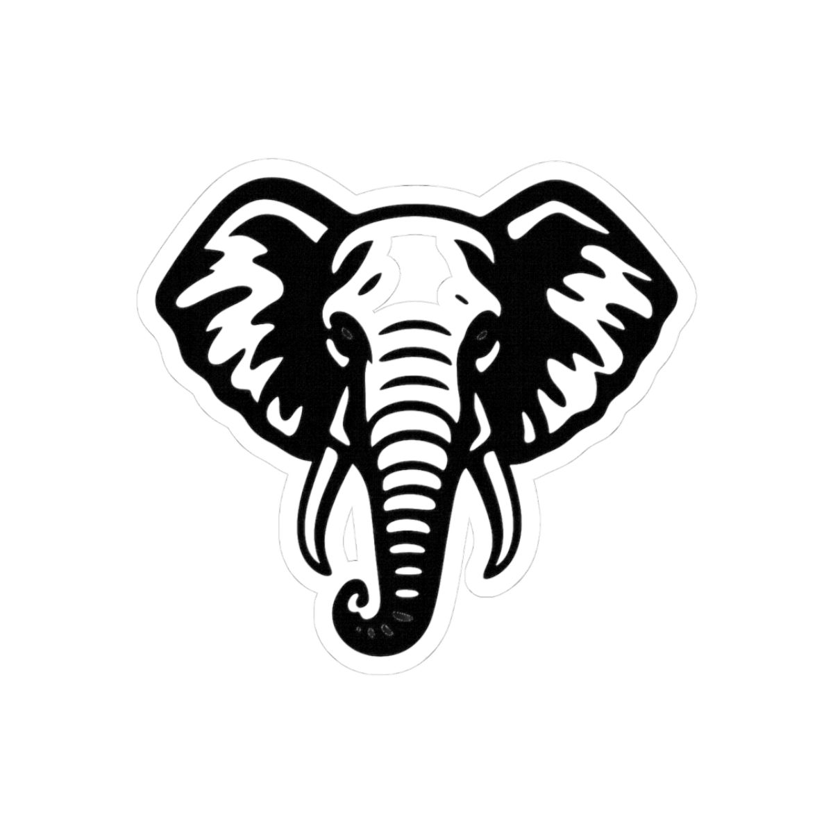 XXXTentacion Elephant Tattoo Sticker