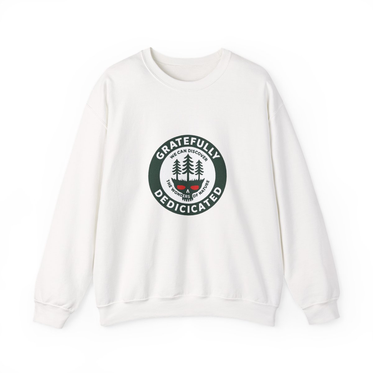 Gratefully Deadicated Stealie Grateful Dead - Steal Your Face Lightning Bolt Crewneck Sweatshirt