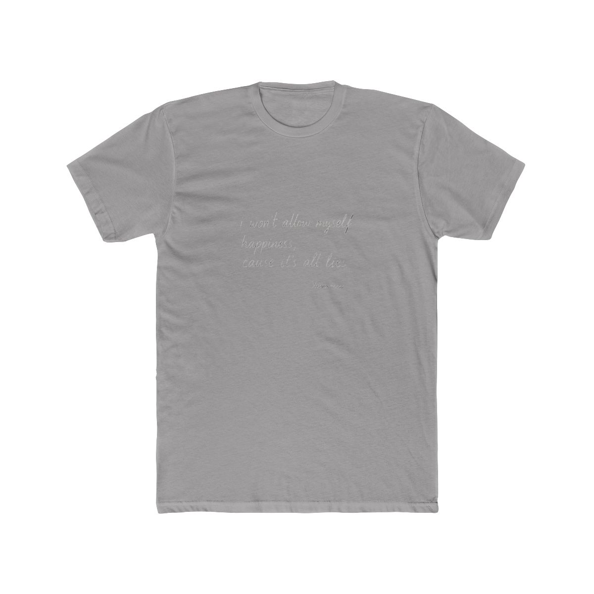 XXXTentacion Snow Lyrics 'Won't Allow Myself' T Shirt