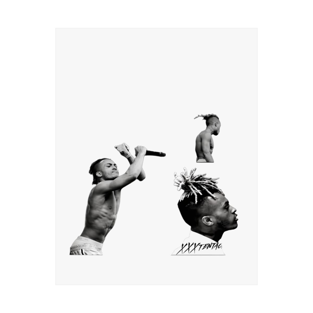 XXXTentacion 17 Poster | Vintage Rap Wall Art Print