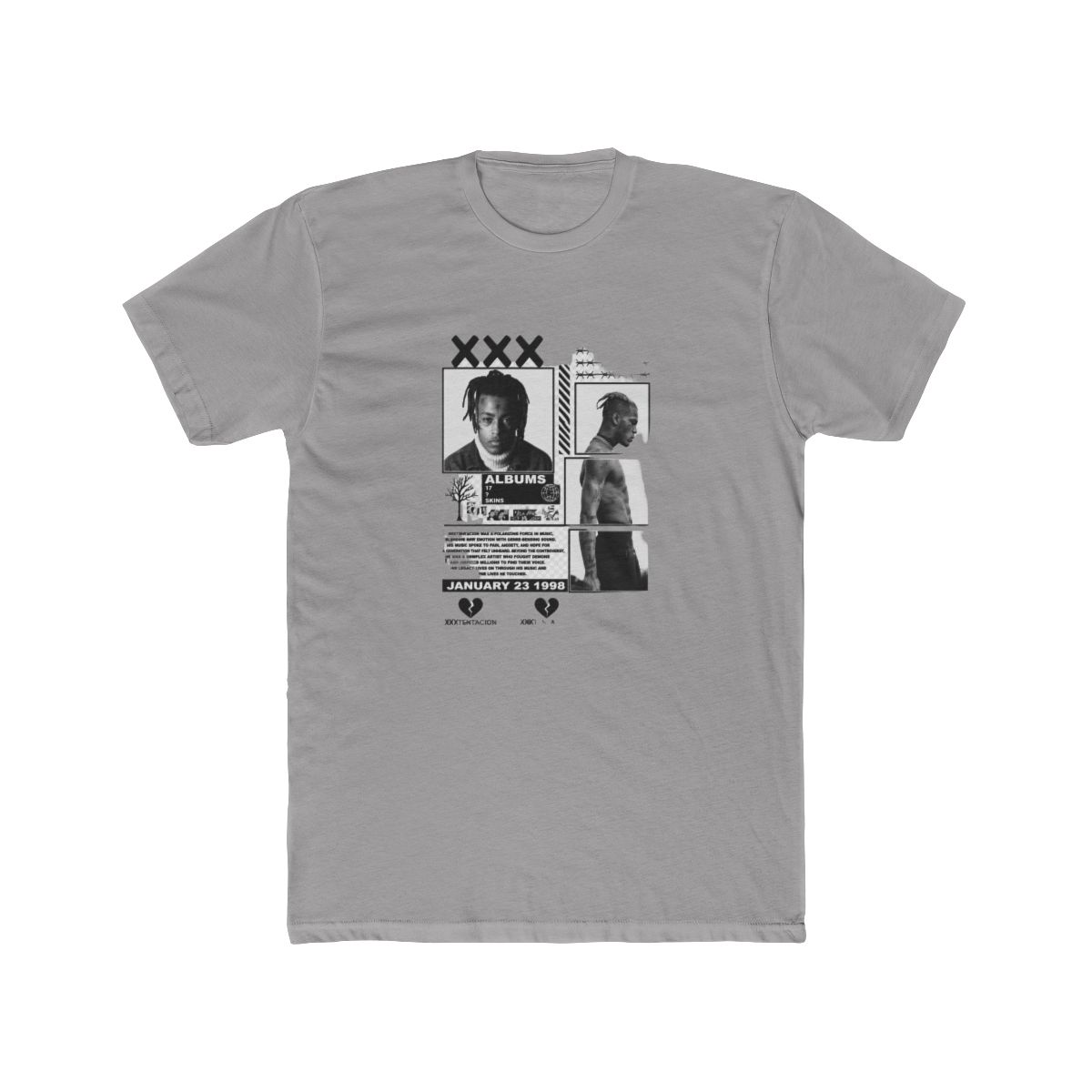 XXXTentacion Fan T Shirt: Rapper Merch, Cotton Tee