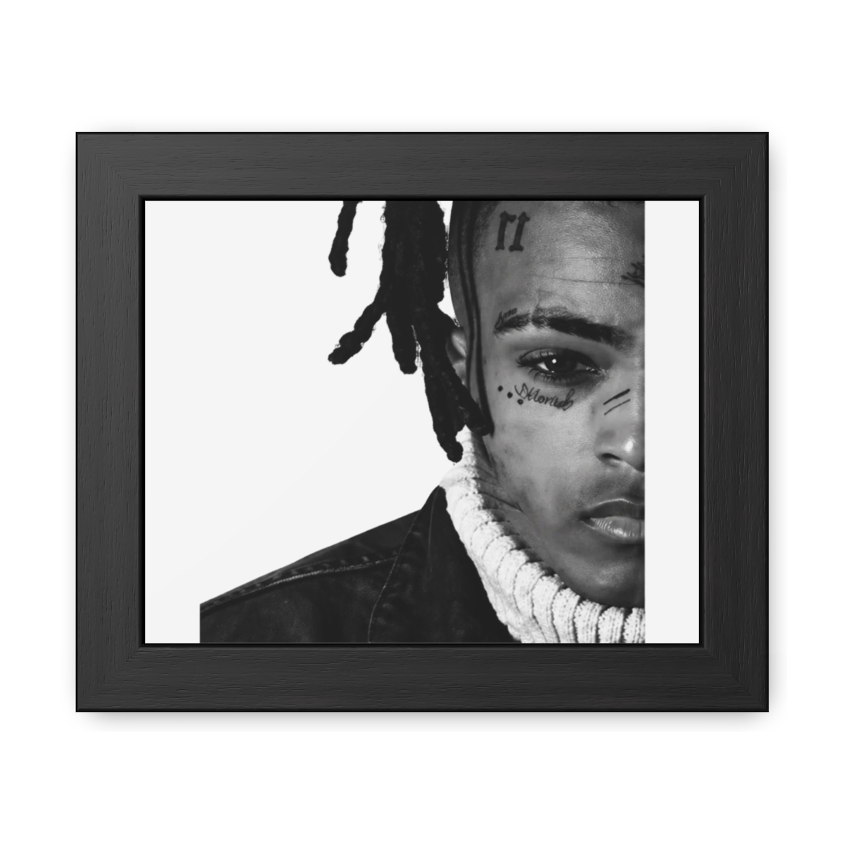 XXXTENTACION Portrait Framed Poster