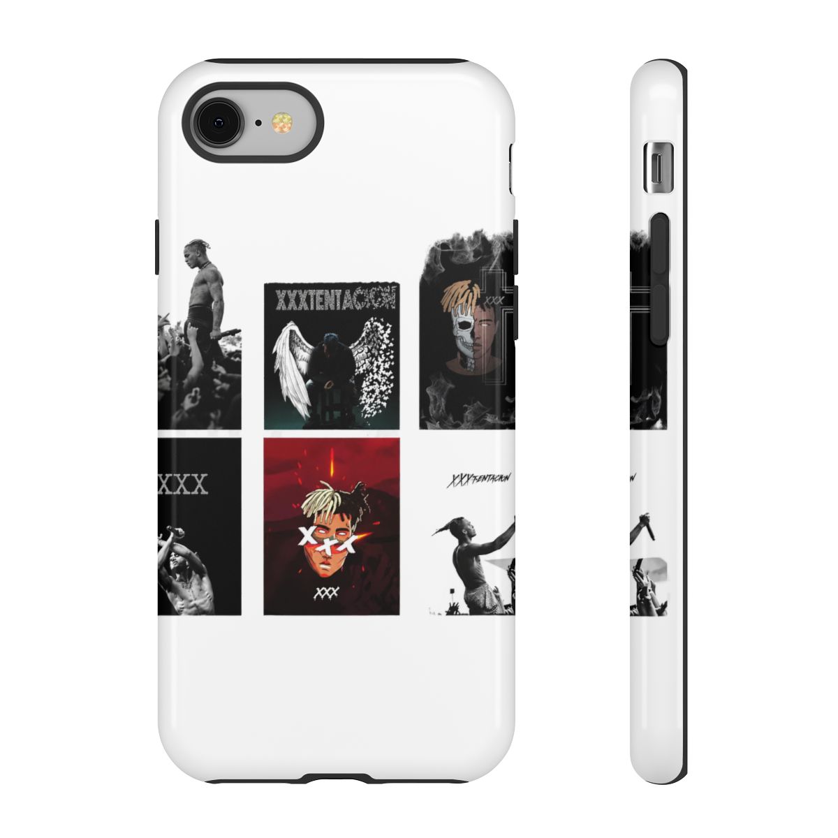 Rapper X-XXXTentacionS Phone Case Silicone Soft Case For IPhone 17 16 15 14 13 12 11 Plus Pro Max Air