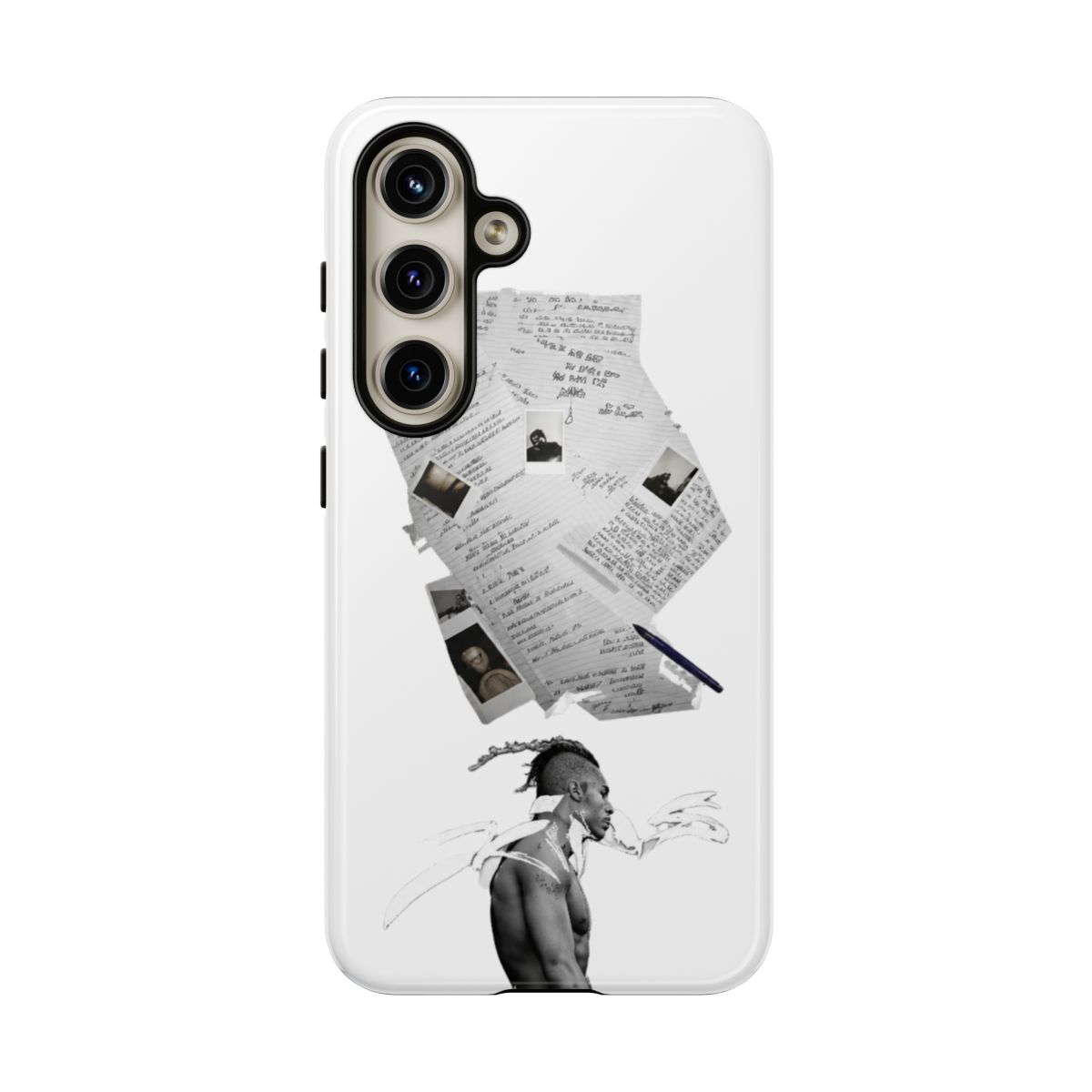 X-XXXTENTACIONS Revenge Skins Phone Case For iPhone 17,16,15,14,13,12,11,Pro,Max,Plus,E,Air,Mini Protective Black Cover